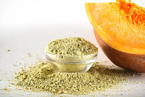 Vegan protein powder: Pumpkin protein powder