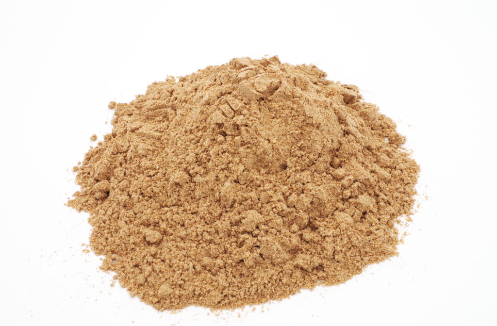 Finely grounded chia protein powder