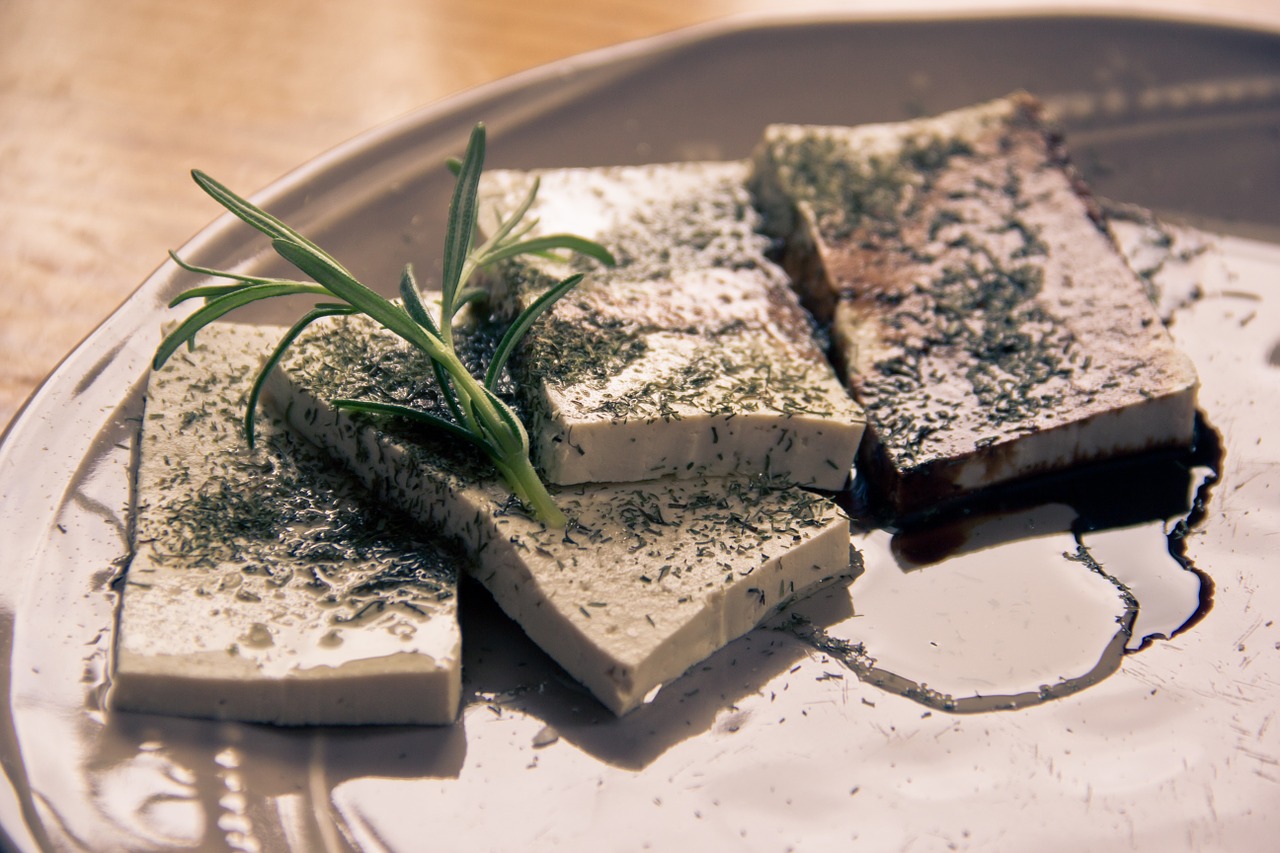 Delicious tofu, made possible through research and development projects on plant alternatives